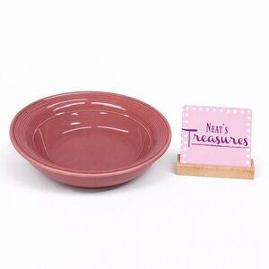 Nancy Calhoun DARK ROSE Japan Solid Color Smooth Stoneware Round Serving Bowl